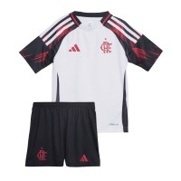 Flamengo Replika babykläder Bortaställ Barn 2025-26 Kortärmad (+ korta byxor)